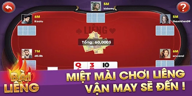 Quy trình diễn ra một ván game đánh bài liêng 3 cây